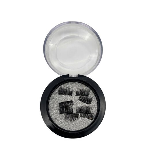 Magnetic Eyelashes Reusable No-Glue Eyelash Extensions Faux Mink in Compact Case - Picture 3 of 8